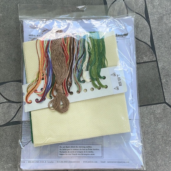 Janlynn Christmas stocking cross stitch brand new - Picture 2 of 3